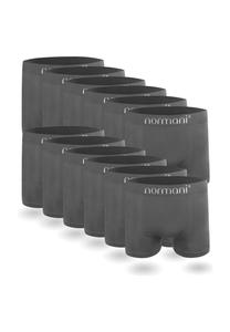 12 мужских боксеров из микрофибры normani, серый