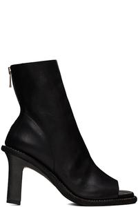 Черные туфли Guidi Edition на каблуках UNDERCOVER