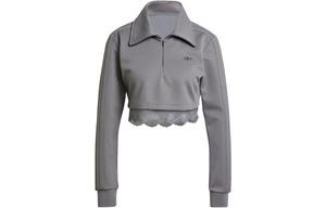 Серия серых свитеров женская серая Adidas Originals