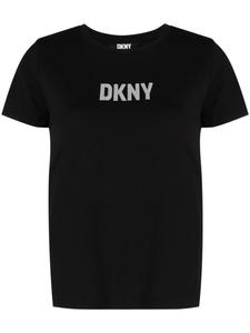 DKNY футболка с логотипом, черный