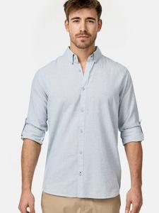 Рубашка с длинным рукавом inbran Indicode, синий