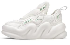 Скейтбордические кеды Cloud Series унисекс с низким верхом белого цвета Hart Davis, белый