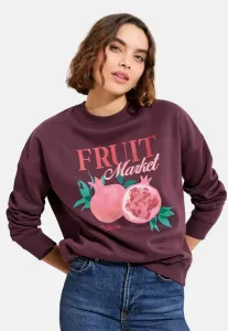 Толстовка с графическим принтом Friends Like These, Burgundy Pomergranate