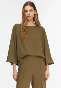 Простая футболка Comma, Olivgrün