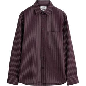 Бордовая мужская рубашка COS, бордовый