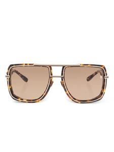Солнцезащитные очки Balmain Eyewear Soldier, коричневый