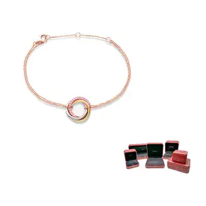 Браслеты Trinity Series Blended Material для женщин Cartier