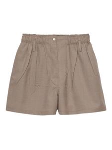 Prada шерстяные шорты, коричневый