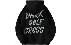 Унисекс свитшот GOLFCROSS, черный