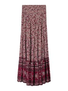 Макси юбка Bershka, Pink/Pastel pink