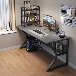 Компьютерный стол Naijia 120x60 см, усиленная каменная плита, серый