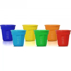 Чашки для эспрессо BIALETTI, (набор, 6 шт.), 90 мл, 6 шт, цвет bunt