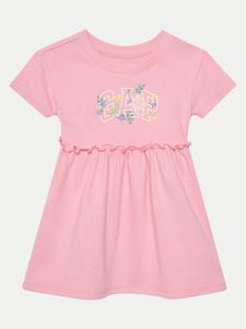 Платье на каждый день обычный крой 736116-00 Gap, розовый