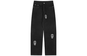 Джинсы унисекс 404MOB GANG, Черный