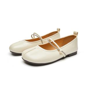 D:FUSE SCANDINAVIA D Fuse Scandinavia Плоские туфли Мэри Джейн 1 см Женские — Шампань Голд, цвет Champagne Gold