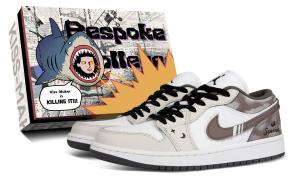 Jordan Air 1 Cloud Trail Cushioning Slip Resistant Low top детские баскетбольные кроссовки Coffee Unisex