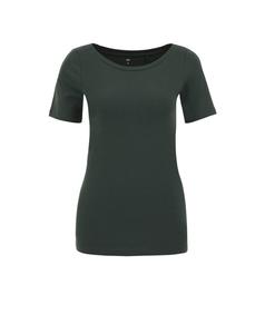 WE Fashion Футболка в темно-зеленом цвете