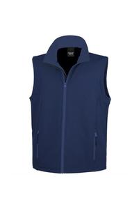 Утеплитель для тела Core Soft Shell с возможностью печати Result, темно-синий