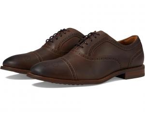 Оксфорды Florsheim Rucci Cap Toe Bal Oxford, цвет Brown Crazy Horse