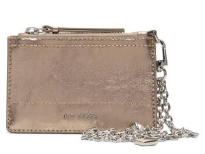 Кошелек Ted Baker Sutton Charm Card Case Wallet, бронзовый металлик