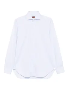 Хлопковая рубашка Barba, белый