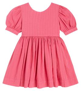 Платье Урсулы Липпы из хлопка и льна Morley, розовый