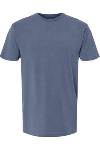 Футболка унисекс винтажная M&O Garment-Dyed, цвет blue jean