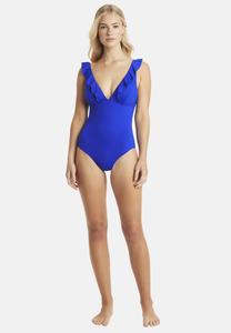 Треугольный купальник SEA LEVEL Frill Essentials, Cobalt Blue