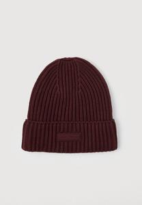 Шапка Tommy Hilfiger FOUNDATION BEANIE, Marzemino/Brown