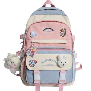 WARRIOR Женский нейлоновый рюкзак разноцветный, Pink