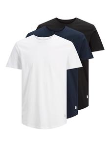 Футболка Jack & Jones Kurzarmshirts 3er Pack, цвет weiss-multi-whiteblacknavy