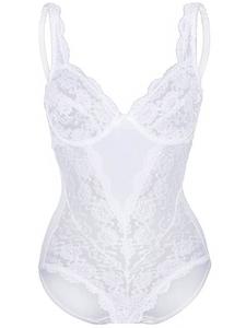 Боди Sassa CLASSIC LACE, белый