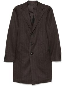 Canali кашемировое пальто, коричневый