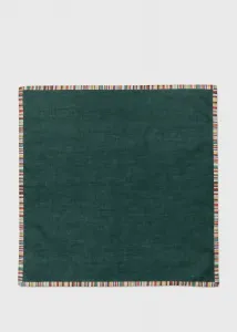 Носовой платок с «фирменной полосой»