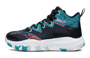 Баскетбольные кроссовки Pioneer Force PRIMARY 3.0 для детей GS Mid-top черные/зеленые Lining Young