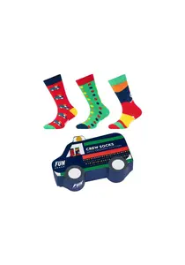 Носки Fun Socks "Sock Box 3 Pack", цвет Limoges