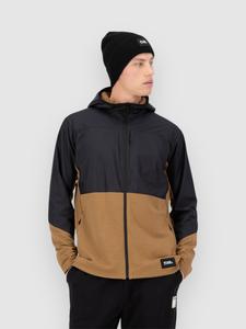 Зимняя куртка Mons Royale Offgrid Merino Fleece Wind Jacke, black/toffee