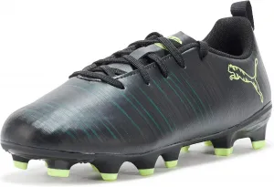Футбольные бутсы Puma Future Play для детей и подростков, для искусственного газона, черный/зеленый
