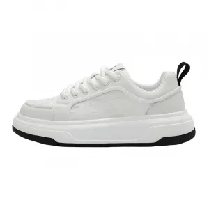 WILLIAM FOX&SONS Мужские легкие кеды для скейтборда с амортизацией и эффектом увеличения роста Ecru