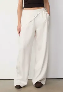 Брюки Stradivarius, White