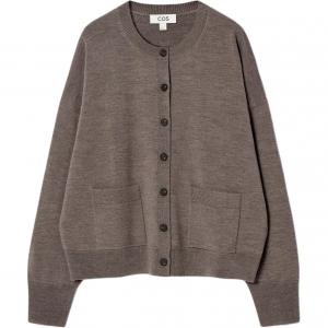 COS Свитер женский коричневый