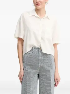 Рубашка с нагрудным карманом DKNY, нейтральный