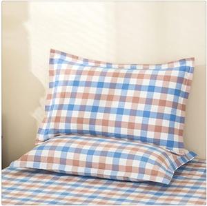 DUYHBAWRS Наволочка из хлопка Северная Европа клетчатая технология против складок