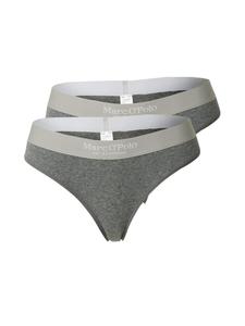 Стринги Marc O'Polo Thong Iconic, цвет light grey/mottled grey