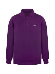 Толстовка с капюшоном на молнии Smilodox Jago, фиолетовый