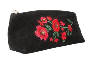Замшевая женская косметичка, 1 шт. Top Choice