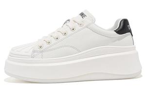 Кеды, скейтборд обувь женская низкая Daphne, белый