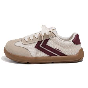 Feiyue Износостойкие, дышащие, легкие, низкие повседневные туфли, женские, бежево-красные