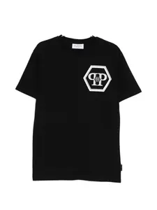 Футболка с круглым вырезом Philipp Plein, черный