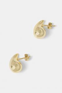 Серьги из серебра 925 пробы, покрытые 18-каратным золотом Answear.Lab, золотой